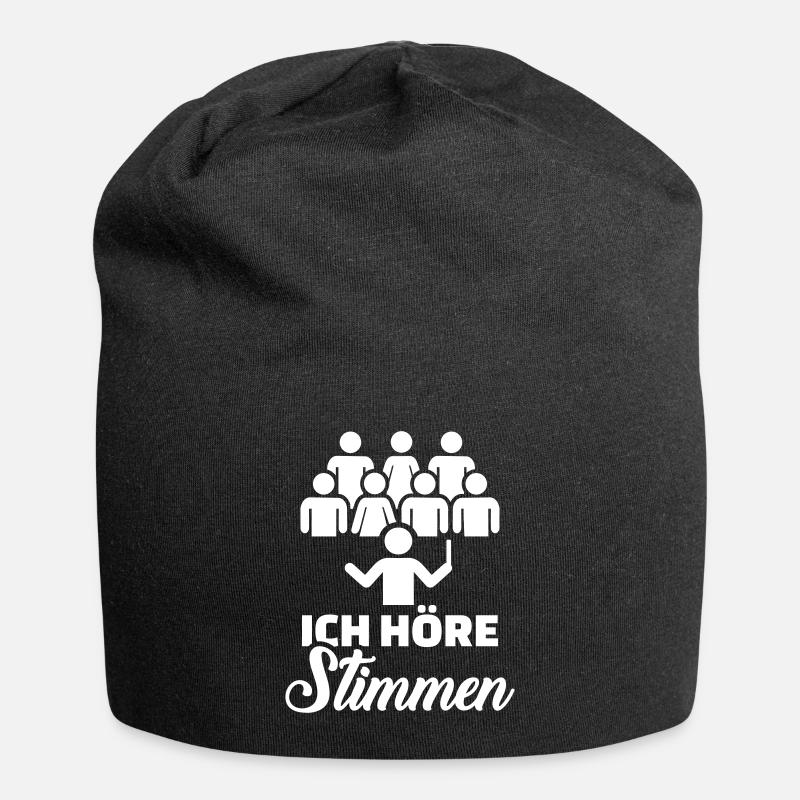 Chor - Jersey-Beanie - Schwarz