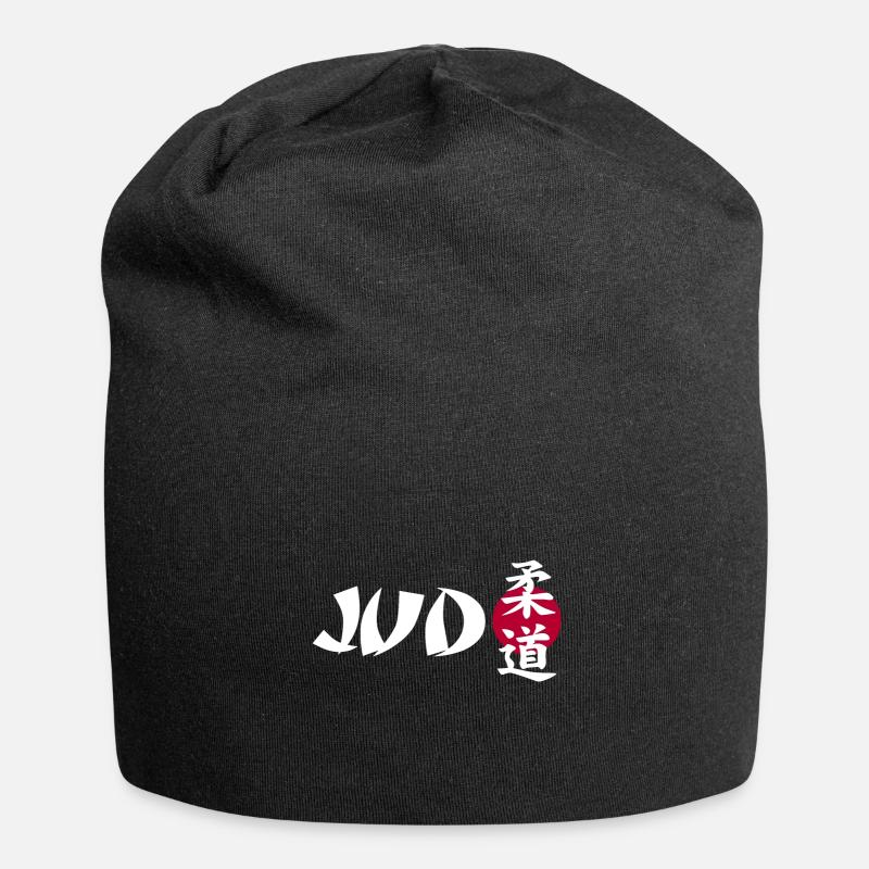 Judo - Jersey-Beanie - Schwarz