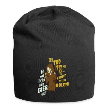 Grim reaper drôle - Bonnet en jersey - noir - Devant