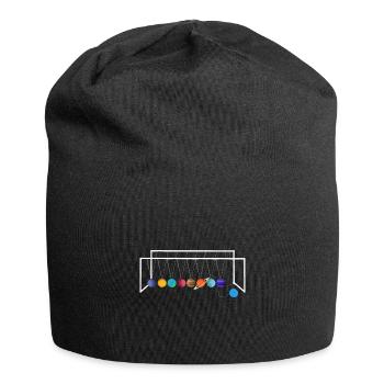 Newton Planet Pendulum - Jersey Beanie - black - Front