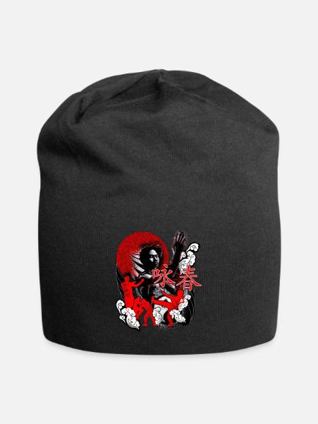 Ving Tsun Kung Fu - Jersey-Beanie - Schwarz