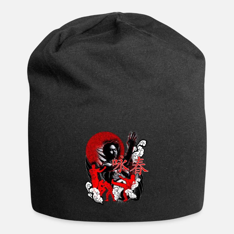 Ving Tsun Kung Fu - Jersey-Beanie - Schwarz