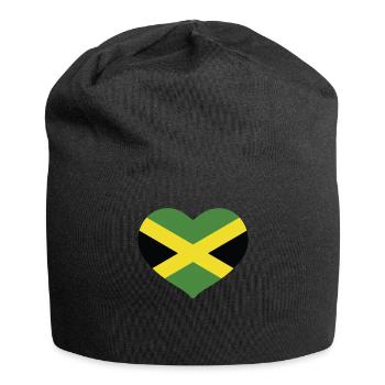 COEUR JAMAÏQUE - Bonnet en jersey - noir - Devant