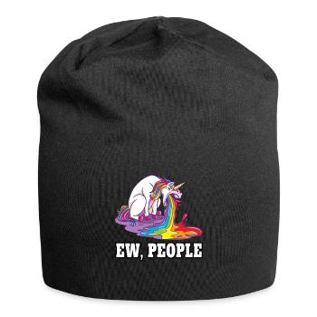Ew People Licorne - Bonnet en jersey - noir - Devant