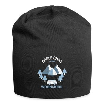 Coole Omas fahren Wohnmobil - Jersey Beanie - black - Front