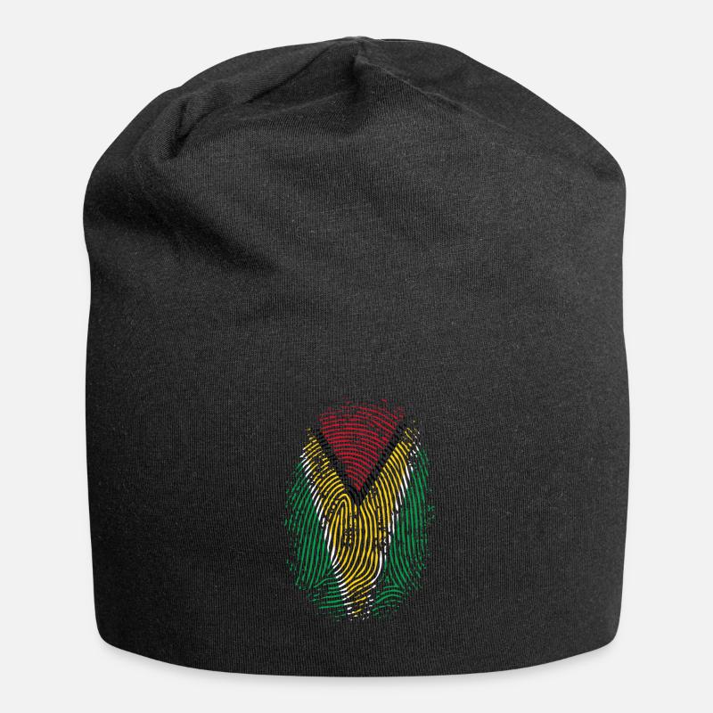 TEAM GUYANE - Bonnet en jersey - noir