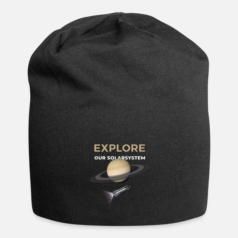ENTDECKEN SIE UNSER SOLARSYSTEM - Jersey-Beanie - Schwarz