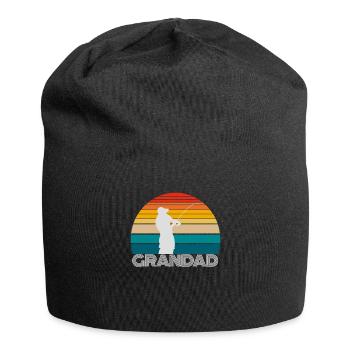 Fishing Gifts For GRANDAD - Jersey Beanie - black - Front
