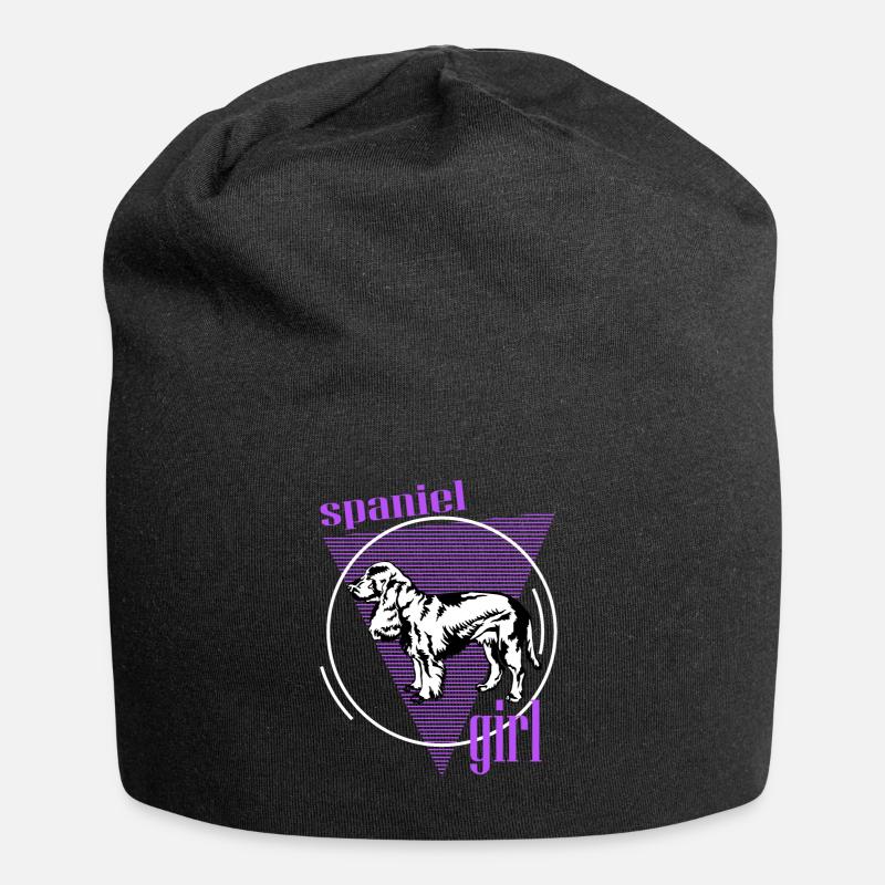 Spaniel, Springer Spaniel, Spaniel For Spaniel Gi - Jersey-Beanie - Schwarz