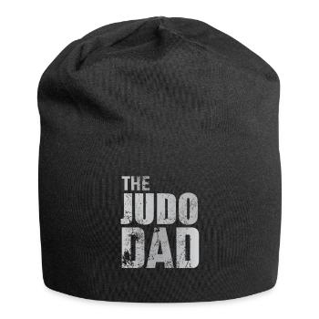 Judo Vater Papa Spruch Kampfsport Japan Geschenk - Jersey-Beanie - Schwarz - Vorne
