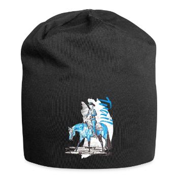 PISTE - Bonnet en jersey - noir - Devant