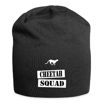 join the cheetah squad - Jersey-Beanie - Schwarz - Vorne