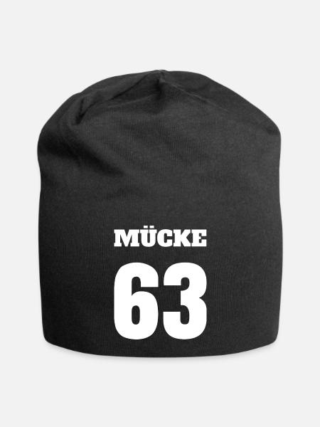 Mücke 63 Buddy Film Star Geschenk - Jersey-Beanie - Schwarz