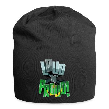 Mauritanie Pride Loud N Proud - Bonnet en jersey - noir - Devant