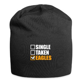 adelaar, eagle, aigle - Bonnet en jersey - noir - Devant