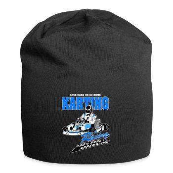 GoKart - Kartsport - Kart - Go Kart - Bonnet en jersey - noir - Devant