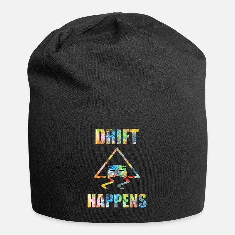 Drift Auto Drift Car Drift Design Drift Fun - Jersey-Beanie - Schwarz