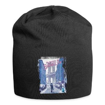 WINTER IN BROOKLYN - Jersey-Beanie - Schwarz - Vorne