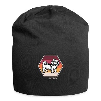 Havanese T Shirt - Bonnet en jersey - noir - Devant