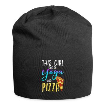 Yoga Chakra Meditation - Funny Zen and Yoga - Jersey Beanie - black - Front