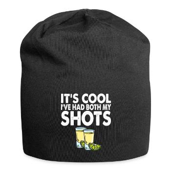 It's Cool I've Had Both My Shots Tequila - Jersey-Beanie - Schwarz - Vorne