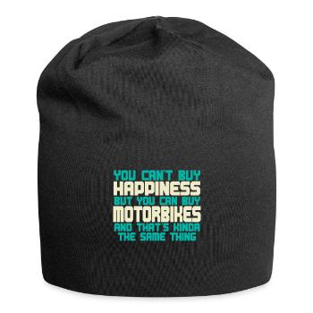 MOTORBIKE - Money Can’T Buy Happiness Motorbikes - Bonnet en jersey - noir - Devant