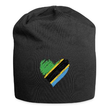 tanzania - Bonnet en jersey - noir - Devant