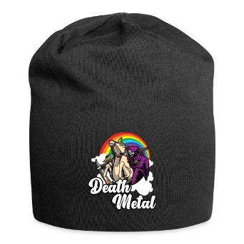 Heavy Metal Death Metal - Jersey-Beanie - Schwarz - Vorne