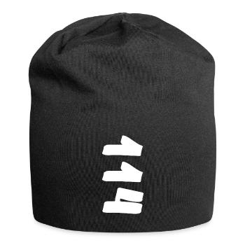 cento e quatorze, number, nummer - Jersey-Beanie - Schwarz - Vorne
