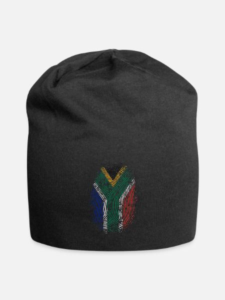 TEAM SOUTH AFRICA - Jersey-Beanie - Schwarz