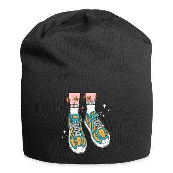 FLOWERS SHOES - Jersey Beanie - black - Front