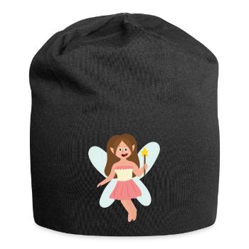 Fee - Jersey-Beanie - Schwarz - Vorne