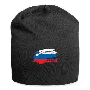 slovénie slovénie - Bonnet en jersey - noir - Devant