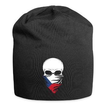Dia De Los Muertos - Czech Republic Skull - Jersey-Beanie - Schwarz - Vorne