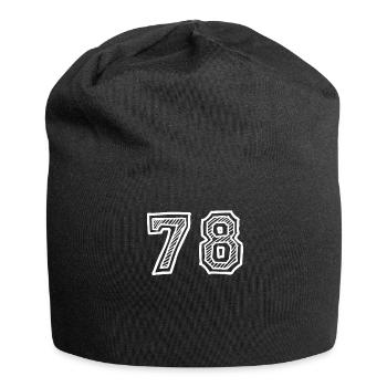 Seventy Eight - Jersey Beanie - black - Front