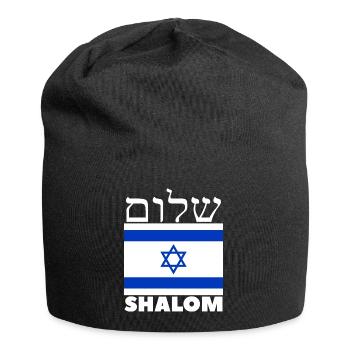 Shalom Israël - Bonnet en jersey - noir - Devant