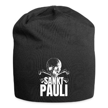 St Pauli. Éventail St pauli Éventail Paulianer Hamburger - Bonnet en jersey - noir - Devant