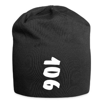 cento e seis, one hundred six, alder - Jersey-Beanie - Schwarz - Vorne