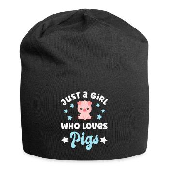 Cochons Cochons - Bonnet en jersey - noir - Devant