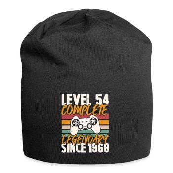 Niveau 54 Complet Vintage Anniversaire 54 Ans - Bonnet en jersey - noir - Devant
