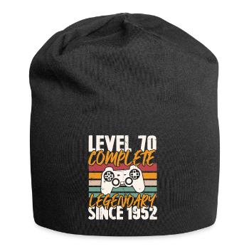 Niveau 70 Complet Vintage Anniversaire 70 Ans - Bonnet en jersey - noir - Devant