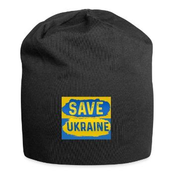 Ukraine - Jersey-Beanie - Schwarz - Vorne