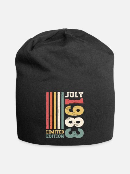 Édition limitée Juillet 1983 39e anniversaire Hommes - Bonnet en jersey - noir