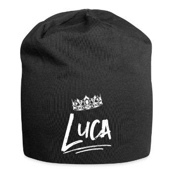 Luca - Bonnet en jersey - noir - Devant