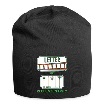 garten kleingarten leiter vom rechenzentrum ernte - Jersey-Beanie - Schwarz - Vorne