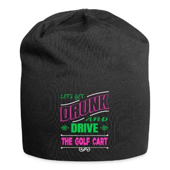 funny animals golfapparel quote golf swing funny - Jersey Beanie - black - Front