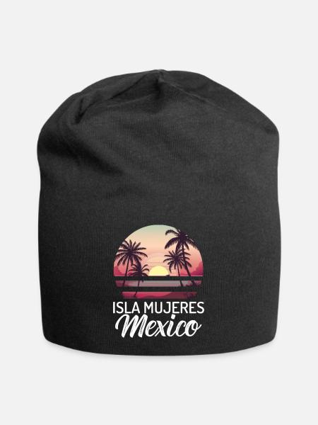 ISLA MUJERES MEXICO T-SHIRT - Jersey-Beanie - Schwarz
