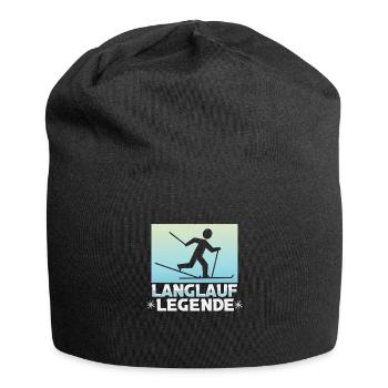Langläufer Biathlon Skilangläufer - Jersey-Beanie - Schwarz - Vorne