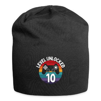 LEVEL 10 UNLOCK GAMING GAMER PLAY - Jersey Beanie - black - Front