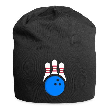 Bowler Design - Bowling - Jersey Beanie - black - Front